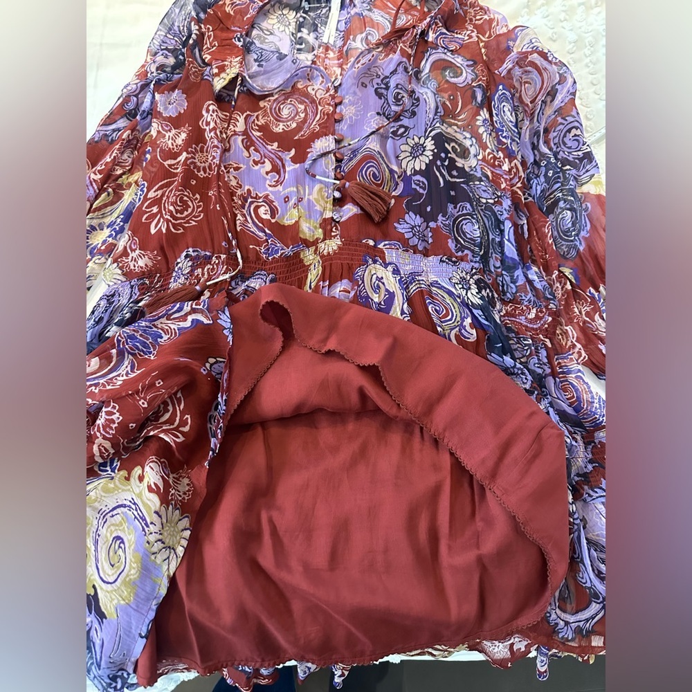 Anthropologie Maeve The Marais chiffon mini dress - Picture 12 of 14